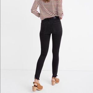 Madewell 11” high-rise skinny jeans